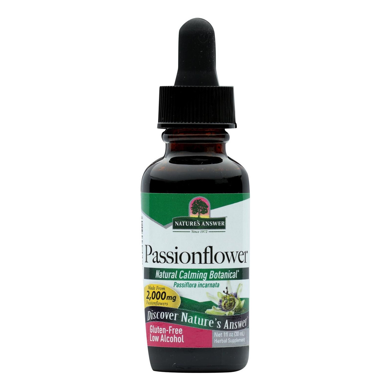Nature's Answer - Passionflower Herb - 1 Fl Oz Liquid